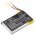 Helyettes�t� gps akku IZZO JPL502333 Navigator Swami Voice Clip 330mAh 1.22Wh 3.7V