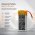 Helyettes�t� ker�kp�r l�mpa akku Cygolite Slingshot Pro 210 SS-210-USB 3.7V 800mAh 2.96Wh