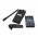 Kenwood NX3200-11b k�tir�ny� r�di� KNB-57L akku, antenna, �vcsipesz, Wetech WTC-646 aut�s t�lt�