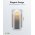 Goobay LED val�di viasz gyertya �vegben 7,5x12,5cm sz�rke �tl�tsz� id�z�t�vel