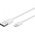 Goobay adat- �s t�lt�k�bel Apple Lightning / USB A 2.0 feh�r 50cm