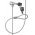 Goobay laptop biztons�gi z�r m�anyagbor�t�s� ac�lk�bel 1,5m 4,5mm T-csap 2 kulccsal