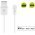 Goobay USB-A-Lightning t�lt�- �s szinkronk�bel 1m 12W 2,4A MFi feh�r