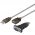 USB auf seriell RS232 Konverter/Adapter/Kabel USB A Stecker > 9-pol. SUB-D Stecker