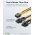 Goobay t�pk�bel 8 t�s aljzat 2x 6+2 t�s PCIe Y adapterhez