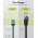 Goobay ultrav�kony CAT 6A patchk�bel 5m U/UTP LSZH fekete