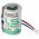 Saft LS14250 3,6V 1000mAh l�tium elem k�bel �s csatlakoz�