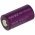 Efest Purple IMR18350 3,7V 700mAh l�tium-ion akku Pluspol lapos