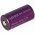 Efest Purple IMR18350 3,7V 700mAh Li-ion akku pluspol emelt