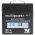 Multipower MP1-6 6V 1000mAh Faston 4,8mm akku AGM �lom-zsel�s