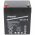 Exide Powerfit S312/4S 12V 4,5Ah akku 4,8mm Faston AGM �s �lom-zsel�s