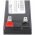 KungLong WP1224W 12V 6Ah F2 6,3mm Faston akku AGM �lom-zsel�s