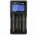 Helyettes�t� akku CR123A 16340 3,7V 800-850mAh 2db/csomag USB t�lt� LCD Li-Ion