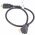 High Speed HDMI k�bel 270� csatlakoz� Ethernet 0,5m HDMI1.4 4K30Hz fekete
