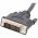 HDMI 19 t�s - DVI-D 18+1 t�s k�bel 1,0m HDMI 1.3b HDCP 1080p