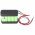 Helyettes�t� akku Besam 550475 EEU kapunyit� 12V 1600mAh AA Mignon ceruza NiMH
