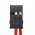 Graupner JR lapos vev� akku csatlakoz�k�bel 20cm 2x0,25mm2