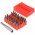 33 r�szes univerz�lis bitszett Torx, Philips, Tri-Wing, hatsz�g 6,35mm m�gneses bithordoz�