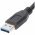 USB-C - USB A 3.0 adat- �s t�lt�k�bel 1,0m fekete