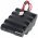 Helyettes�t� akku Beyerdynamic MCW-D 521 8LH200-2A49 9,6V 2200mAh NiMH fejhallgat�