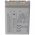 Helyettes�t� akku Casio DT-X7 DT-X7M10E DT-X7M30E HA-F20BAT HA-F21LBAT 3,7V 1800mAh Li-Ion