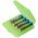 T�rol�doboz 4x AA Mignon ceruza vagy 4x 14500 akku max. hossz 50,6mm z�ld 1db/csomag
