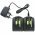 Helyettes�t� akku Sennheiser BA2015 NiMH duplaf�szkes gyorst�lt� 2db akkuval