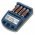 Technoline BC1000 gyors t�lt� LCD kijelz�vel Mignon ceruza/AA �s Micro/AAA akku NiMH/NiCd 200-1800mA