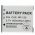Helyettes�t� akku Casio NP-120 3,7V 600mAh Li-Ion