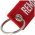 Remove before flight kulcstart� 13x2,8cm varrt szeg�ly f�m gy�r�vel
