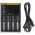 Panasonic 18650 3400mAh 6db/csomag Nitecore D4EU t�lt� vadkamera Li-Ion