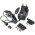 3V-12V univerz�lis t�pegys�g 1 USB 8 DC adapterrel max.3,6W 0,3A fekete
