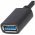 USB-C dug� USB-A 3.0 aljzat adapter k�bellel OTG 21cm