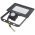 Velamp PADLIGHT5 SMD 20W IP44 LED reflektor fekete 6500K mozg�s�rz�kel�vel
