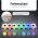 Ansmann LED Soccer Light t�lthet� akku dimmelhet� sz�ntv�lt� szilikon focilabda �jjeli l�mpa