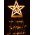 Modee Star Lights LED kar�csonyi f�nyf�z�r 2x3m 300LED melegfeh�r IP44 6W h�l�zati 220-240V