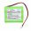 Helyettes�t� riaszt�rendszer akku 2GIG Go Control 228844 2000mAh 14.4Wh