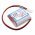 Helyettes�t� automata �bl�t� elem Flushmatic 2CR123A 1350mAh/8,1Wh CRP2MFISH