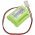 Helyettes�t� v�szvil�g�t�s akku Lithonia ENB06006 NIC0099 2000mAh 12Wh