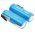 Helyettes�t� ipari akku 18490 1600mAh 5.92Wh 2db/csomag forrf�lekkel