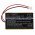 Helyettes�t� b�bi�r akku Uniden UBW2010C YK553759 1250mAh 4.63Wh