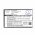 Helyettes�t� telefon akku Acer S120 BT.0010S.001 1500mAh 5.55Wh Li-Ion