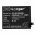 Helyettes�t� telefon akku Vivo X80 B-U5 2200mAh 17.12Wh