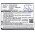 Helyettes�t� telefon akku BLU Advance 4.0 M C615044130L 1200mAh 4.44Wh