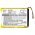 Helyettes�t� m�dialej�tsz� akku iRiver U10 KPPJFGB6 720mAh
