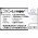 Helyettes�t� telefon akku Doro 7010 DBW-1600A 1500mAh 5.55Wh