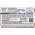 Helyettes�t� ad�vev� akku Huawei EP680 BTY6000Li11 3200mAh 11,84Wh Li-Ion