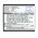 Helyettes�t� telefon akku Lenovo A3600-D BL233 1350mAh 5Wh 3.7V