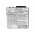 Helyettes�t� telefon akku Emporia Elson EL380 BTY26158ELSON 550mAh 2.04Wh 3.7V