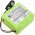 Helyettes�t� m�r�m�szer akku TDR2000/2R TDR2000-C 2000mAh/19.2Wh